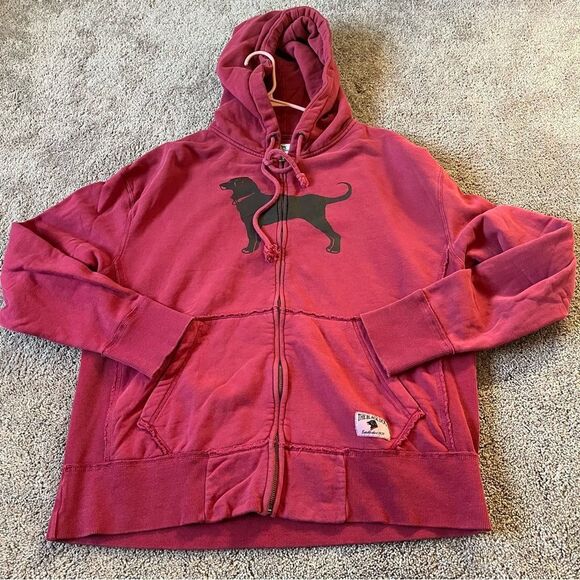 The Black Dog Men's Small Full-zip Sweatshirt - Picture 1 of 4